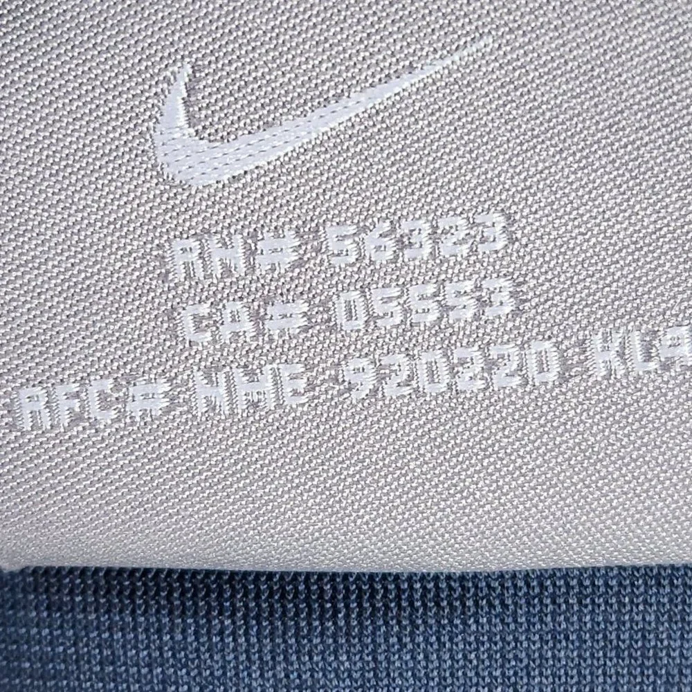 Nike Youth Basketball Long Sleeve Warm Up Jersey Sz Small Blue Gold